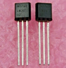 ( 2 PCS ) LM35DZ LM35 Precision Centigrade Temperature Sensor TO-92  Arduino NSC