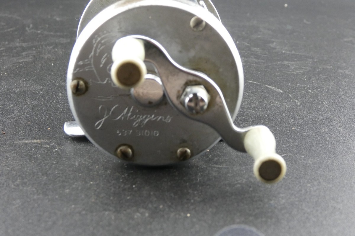 JC Higgins 537 31010 Casting Fishing Reel - Vintage - Engraved | eBay