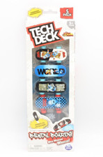 Tech Deck Bendy Boards Rubberized Fingerboards Pack Of 5 World Industries