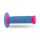 Pro Grip 791 Dual Density MX Grips Flo Pink/Light Blue