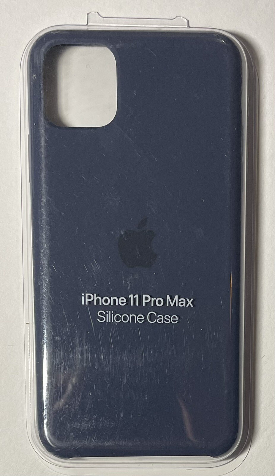 Apple iPhone Silicone Series Phone Case For iPhone 11 Pro Max Navy Dark Blue