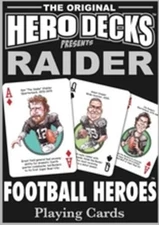 Hero Decks Oakland Raiders Herodecks Football Heroes Playing Cards New