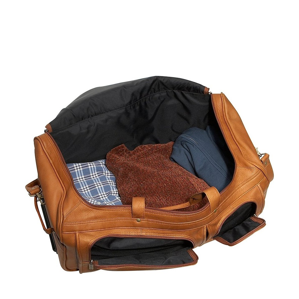 David King & Co. 22 Inch Rolling Duffel, Tan, One Size eBay