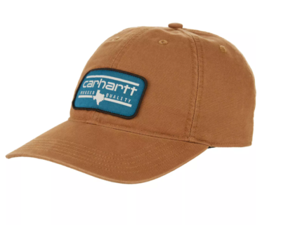 NWT Men's Carhartt Brown Texas Canvas Patch Adjustable Cap Hat | eBay