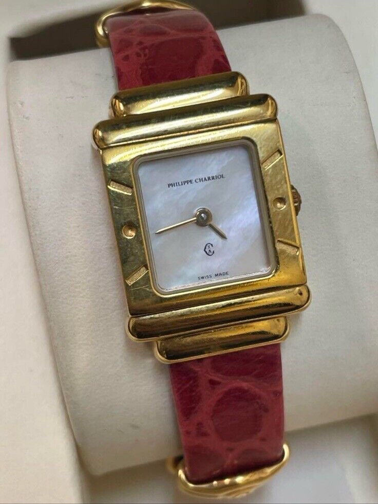 Authentic Philippe Charriol Saint-Tropez Square 7007902 | eBay Authentic Philippe Charriol Saint-Tropez Square 7007902 | eBay