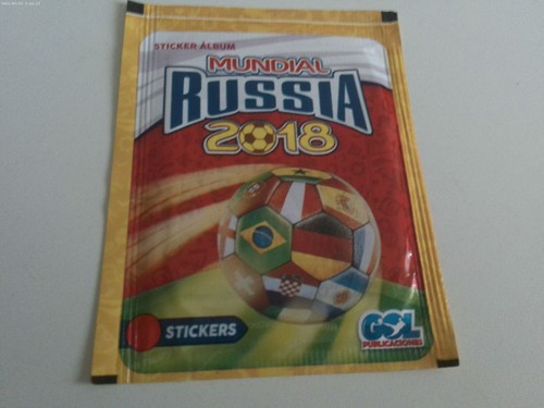 Russia 2018 unopened sealed sticker packet pack from Peru world cup ...