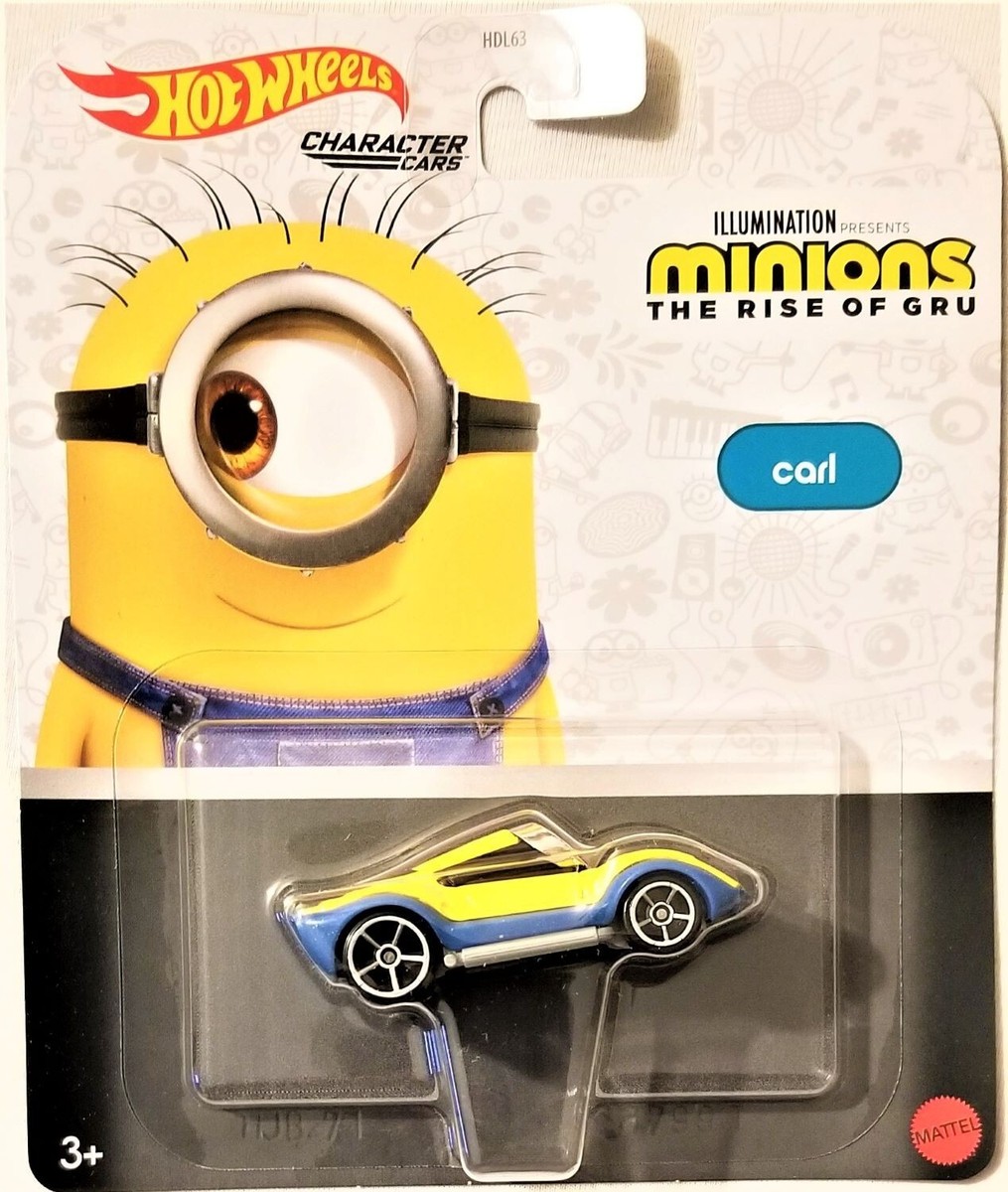 Hot Wheels Character Cars - Minions The Rise of Gru Carl (BBHJB71