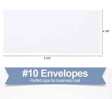 100 Pre -Paid Foreve Envelope # 10