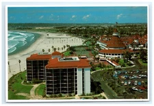 Hotel Del Coronado San Diego CA Aerial View Postcard