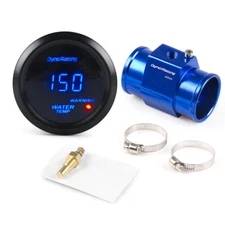 2" 52mm Digital Water Temperature Gauge Meter w/42mm Joint Pipe Sensor Adapter