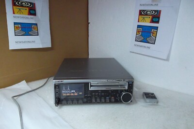 Sony PDW-F70 HD XDCAM Professional Disc Recorder Deck w/Remote - Works Great !!!