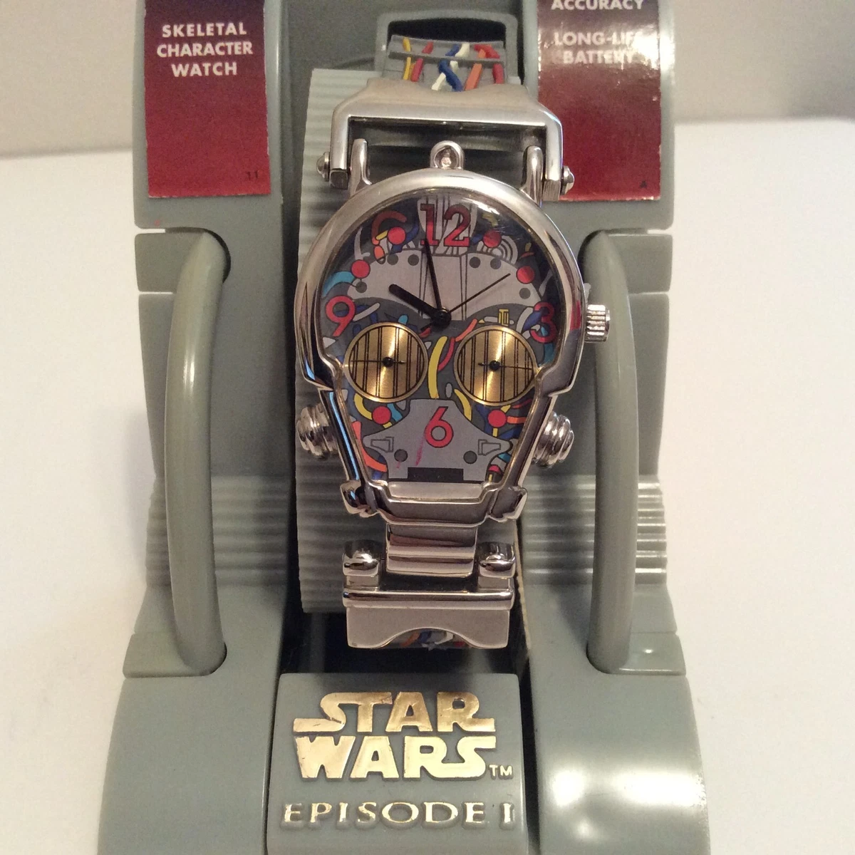 NEW~ Vintage Skeletal character Star Wars Watch C-3PO Vintage 1999 STAR WARS C-3PO EPISODE 1 | Mercari main image 2