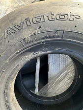 Michelin Aviator 008-644-0 Tire 12 Ply 18 x6.5-8 Tubeless Type VIII-LOT OF 2