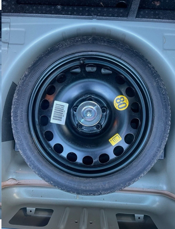 2016-2021 VAUXHALL ASTRA K ESTATE 16" SPARE WHEEL SPACE SAVER WHEEL + JACK KIT - Image 4 of 4