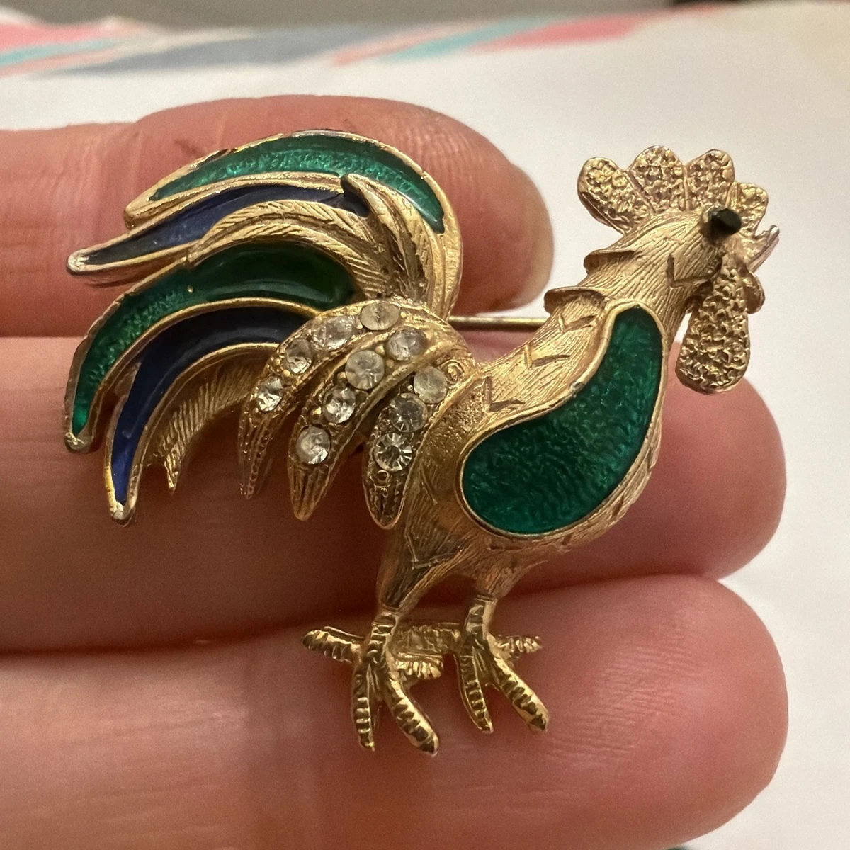 Florenza Signed Vintage & Antique Fashion Brooches & Pins for sale