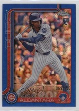 2025 Chrome Logofractor Edition Blue Refractor Kevin Alcantara Alcántara 5i3