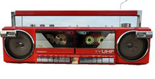HITACHI W4U Rare Vintage Cassette Deck Boombox Retro Japan Serviced Warranty