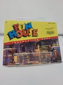 Fun House Nes (Manual Included) Tested 