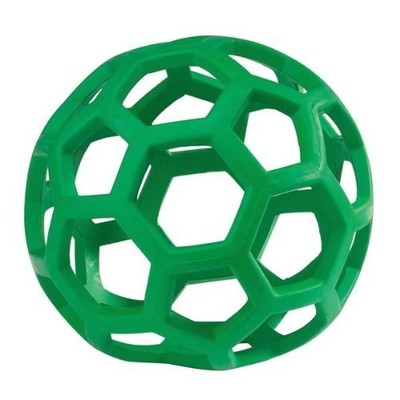 JW Pet Holee Roller Large Pack of 2  Dog Chew & Fetch Toy, Rubber