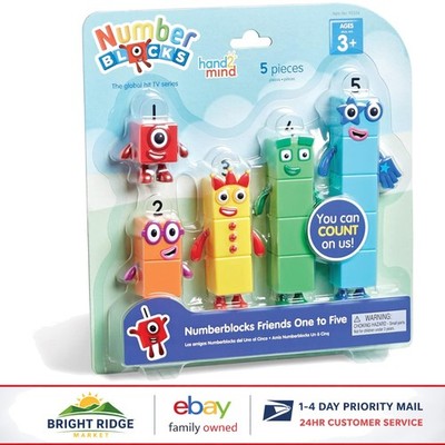 Numberblocks Friends Figures for Counting Games and Creative Play Activities