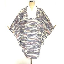 JAPANESE KIMONO KIMONO COAT 82.5cm 2 ft 8 in PURE SILK ZZ1073