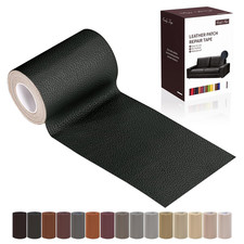 Leather Repair Patch Tape, Black 3 X 61 Inches Self Adhesive Leather Repair Kit
