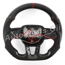 Carbon Fiber Steering Wheel For Dodge Challenger Durango Srt 1524 Wheated New