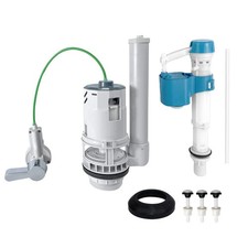 Toilet Tank Replacement Kit For Lever-Handle 2-Inch Dual Flush Valve Repair