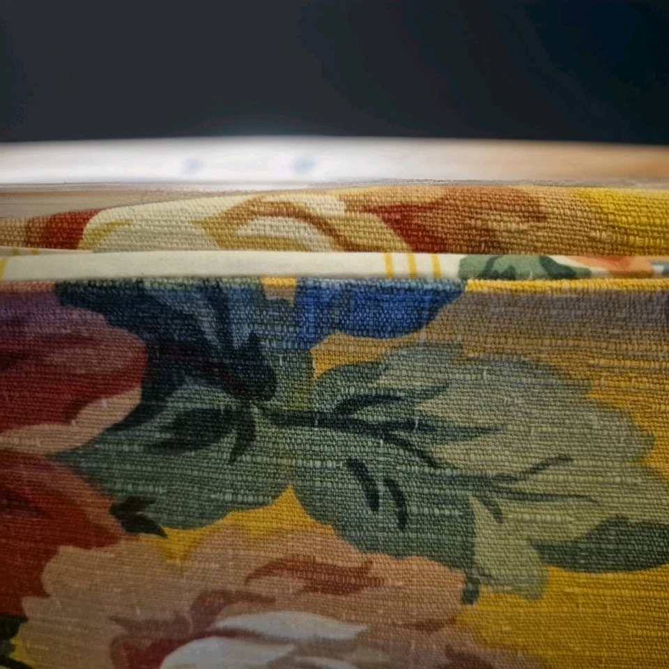 Винтажный Liz Claiborne 90-х цветочный спальни полотна подушки наволочки король желтый многоцветный - Изображение 3 из 4