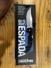 Brand New G-10 Large Espada Cold Steel Stainless Steel Knife