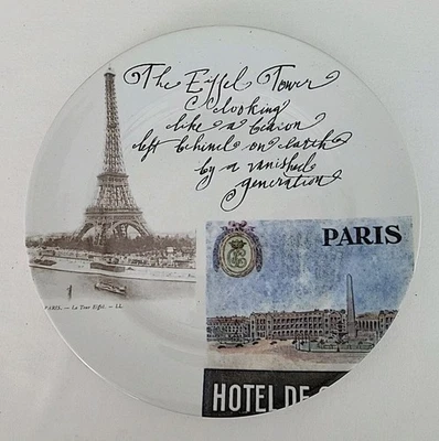 Placa Rosana de Italia, Torre Eiffel, París, Francia. - Imagen 1 de 4