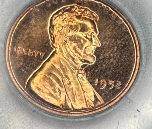 New Listing1952 Lincoln Wheat Cent RD CAMEO -Uncirculated-Brilliant