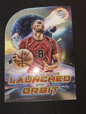 2023-24 Topps Cosmic Chrome Launched Into Orbit Black Eclipse Zach LaVine Mint
