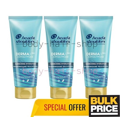 Head & Shoulders DERMA X PRO Conditioner Deep Moisturizing For Dry Scalp...