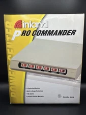 INLAND PRO COMMANDER POWER CENTER 5 Controlled Outlets Surge Protection NEW