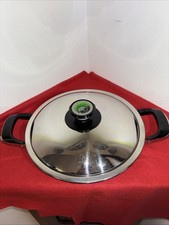 ♦  AMC PENTOLA Bistecchiera  diametro 24 con Coperchio n 2 ♦