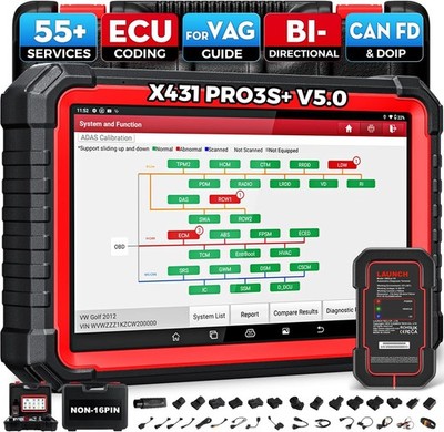 Launch X431 PRO3S+ V5.0 Pro OBD2 Diagnosegerät voll System Scanner ECU Codierung