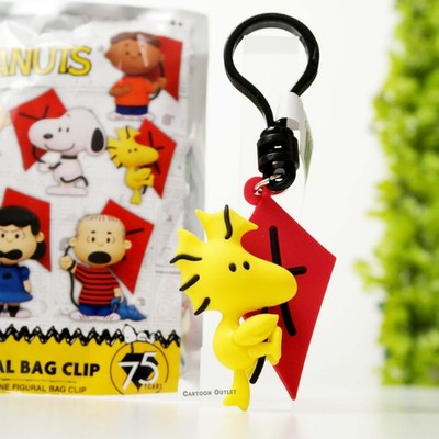 Peanuts Woodstock Clip Blind Bag Snoopy Series 3 Key Chain Monogram New