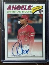 2026 Topps Heritage - Real One Autographs Christian Moore #ROA-CMO (AU, RC)