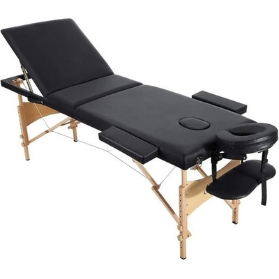 Entil tri-fold massage table adjustable height, 595lbs capacity