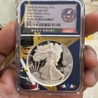 2025-W Proof $1 American Silver Eagle Army Privy NGC PF69UC West Point Core