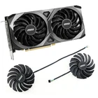 For MSI RX6700XT RX6600XT MECH 2X PLD10010B12HH Graphics Card Cooling Fan Cooler