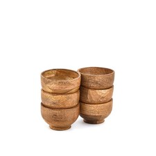 Snack Bowl Mango Wood Charcuterie accessories | use for dipping, condiments, ...