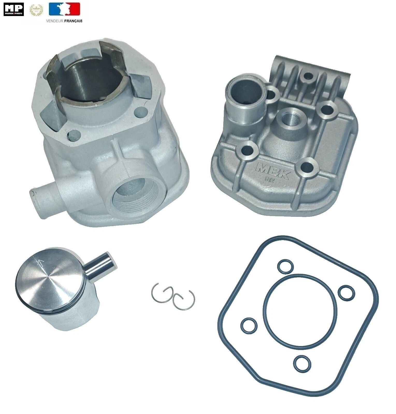 Cylindre MBK 51 liquide type 512 contre la surchauffe moteur Magnum