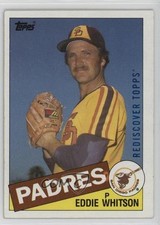 2017 Topps Rediscover Topps Buybacks Blue Ed Whitson #1985-762 0qn
