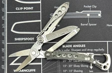 Leatherman Style CS Multi-tool Black Very Good Used Condition BOD 1017
