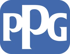 PPG Pittburgh Plate Glass Logo All Weather Vinyl Sticker/Decal