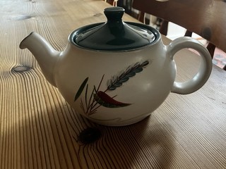 Vintage Denby Whearsheaf Small 500ml Teapot In Good Condition