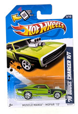 Hot Wheels ‘70 Dodge Charger R/T Mopar 2012 - NEW