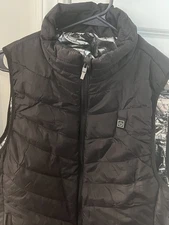 New Topycon Heated  Vest Black -No Power Bank Included